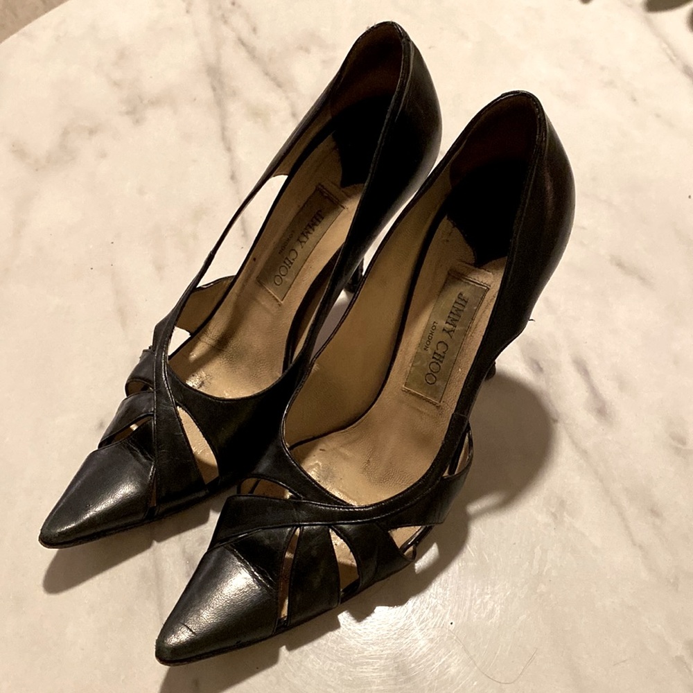 Jimmy Choo Authentic black heels size 38